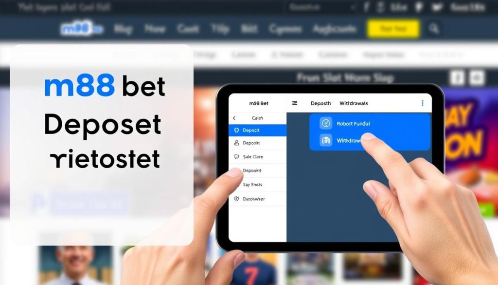 วิธีการฝากถอน m98 bet